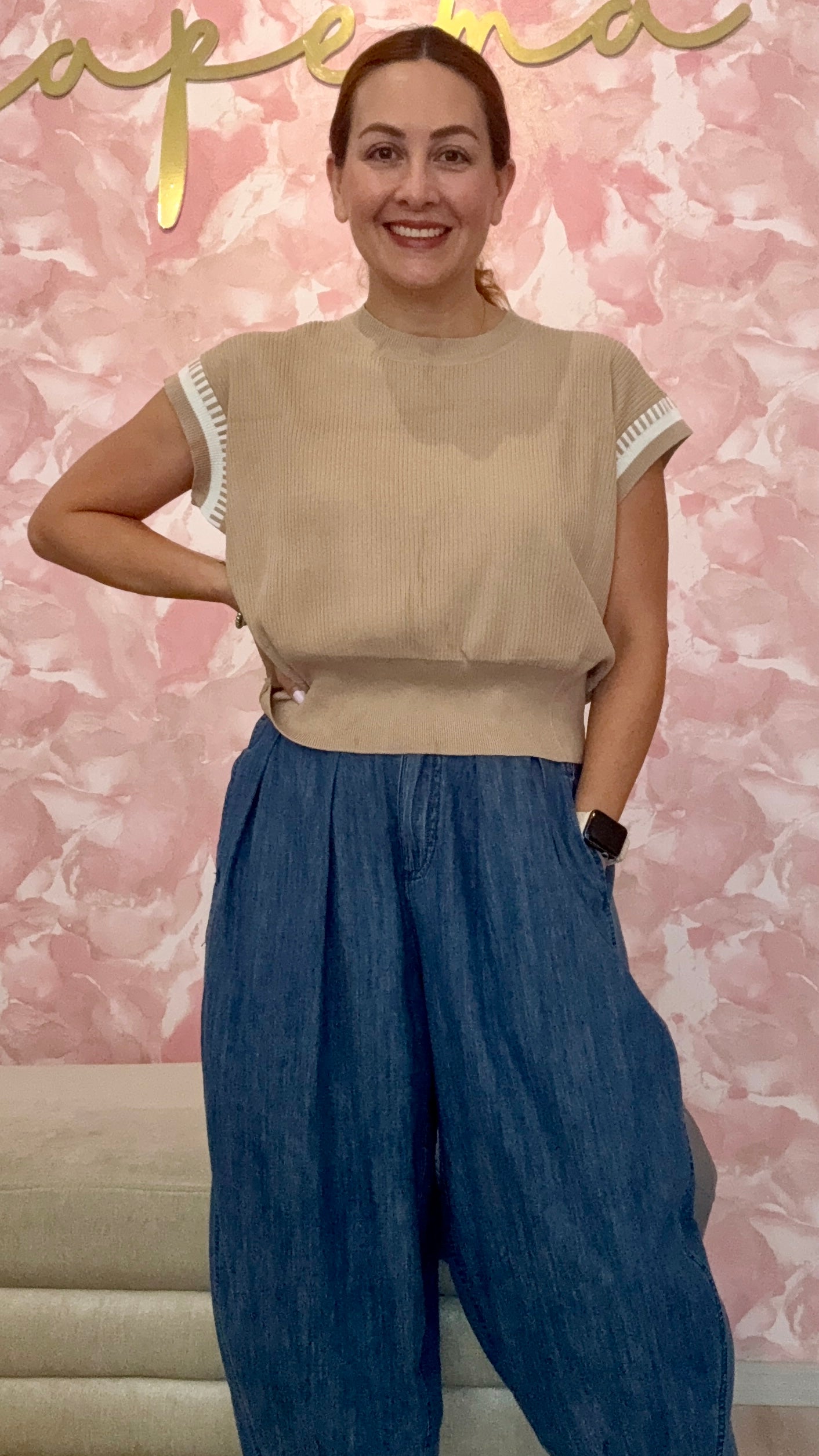 Blusa de punto piano