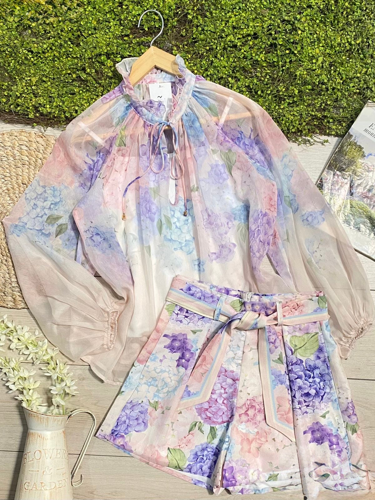 Set rosa morado