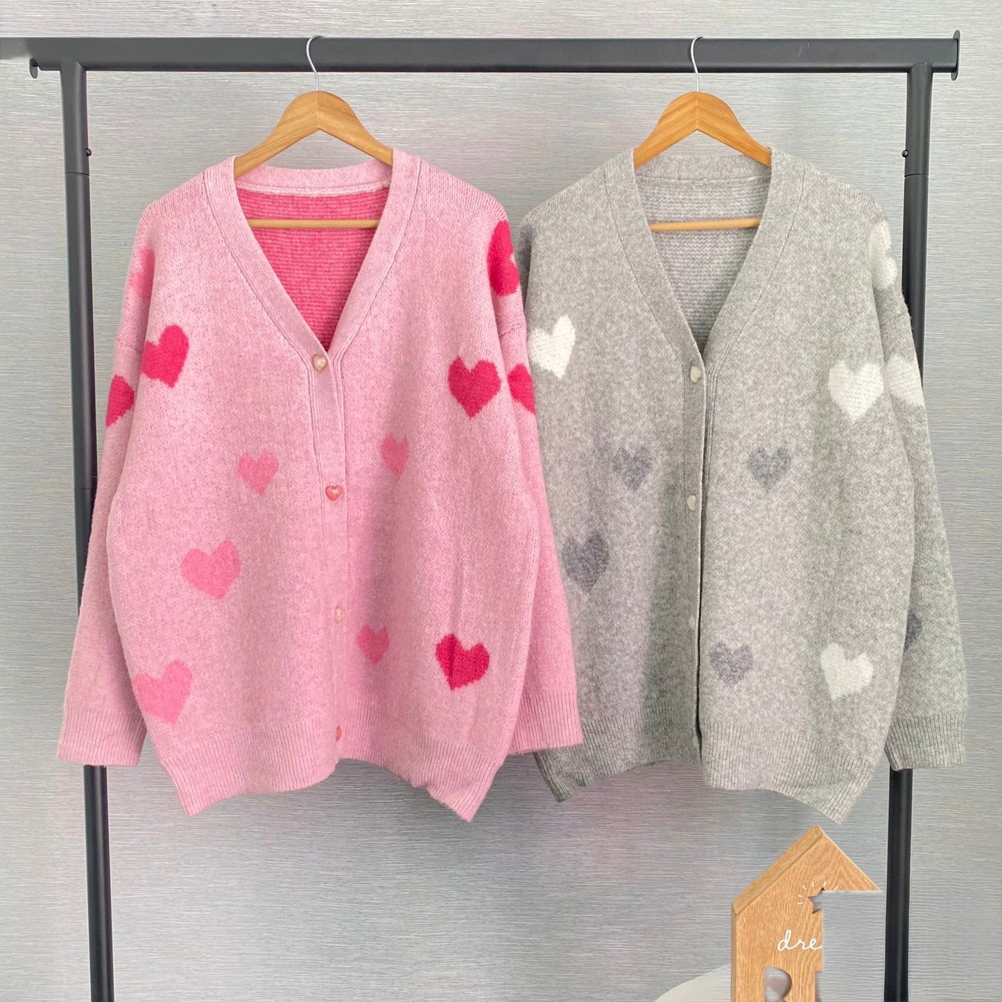 Cardigan de Corazones