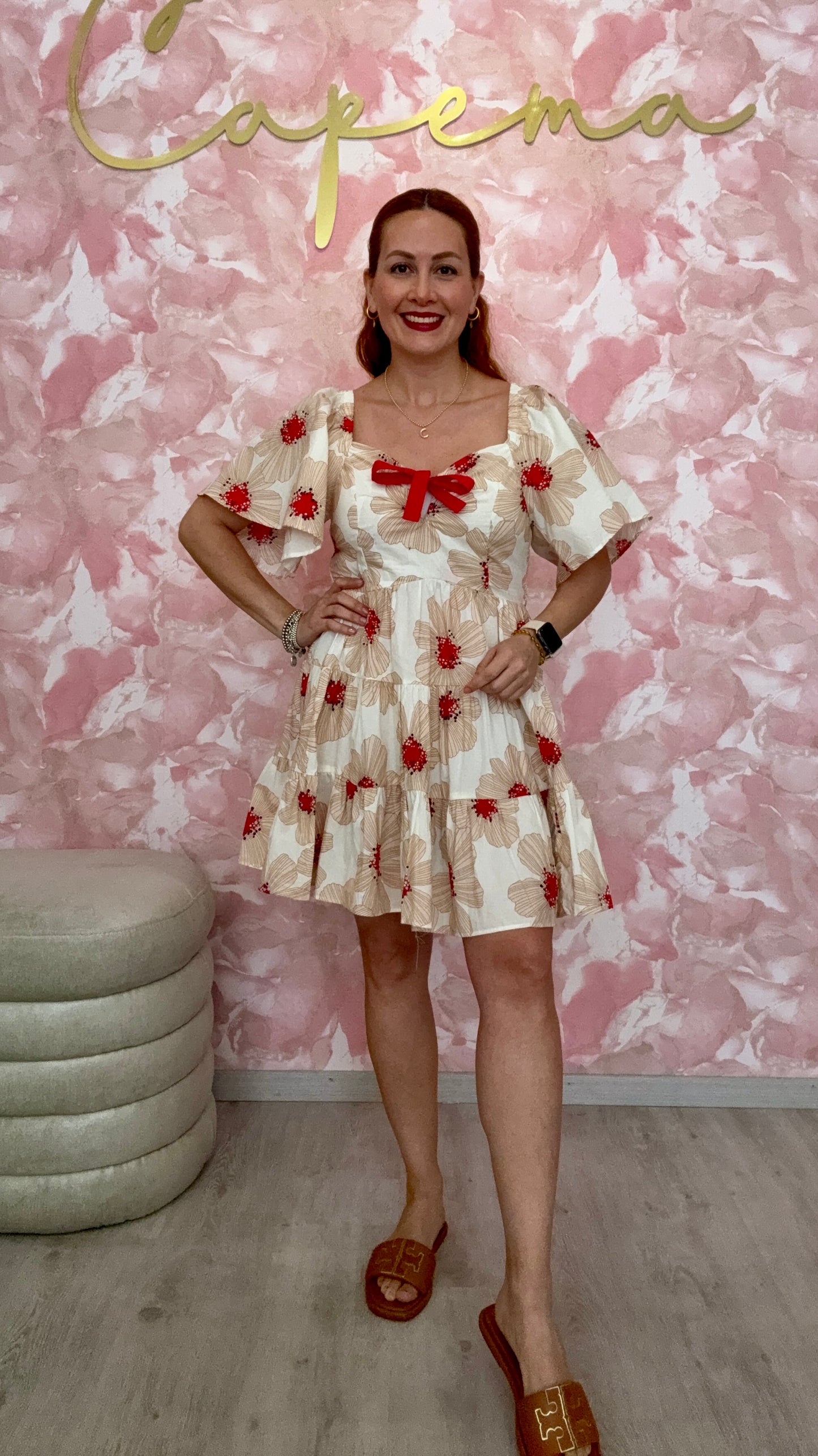 Vestido floreado