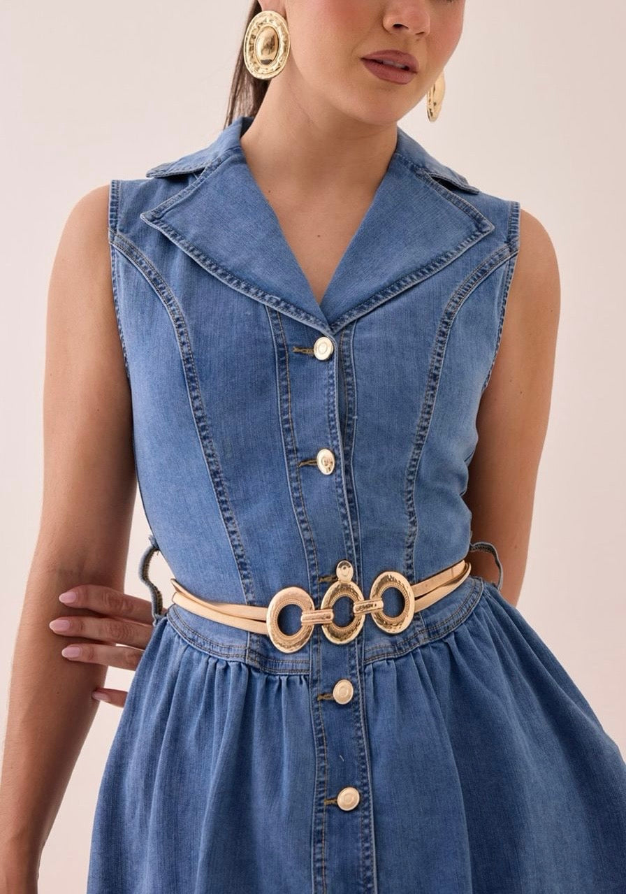 Vestido denim