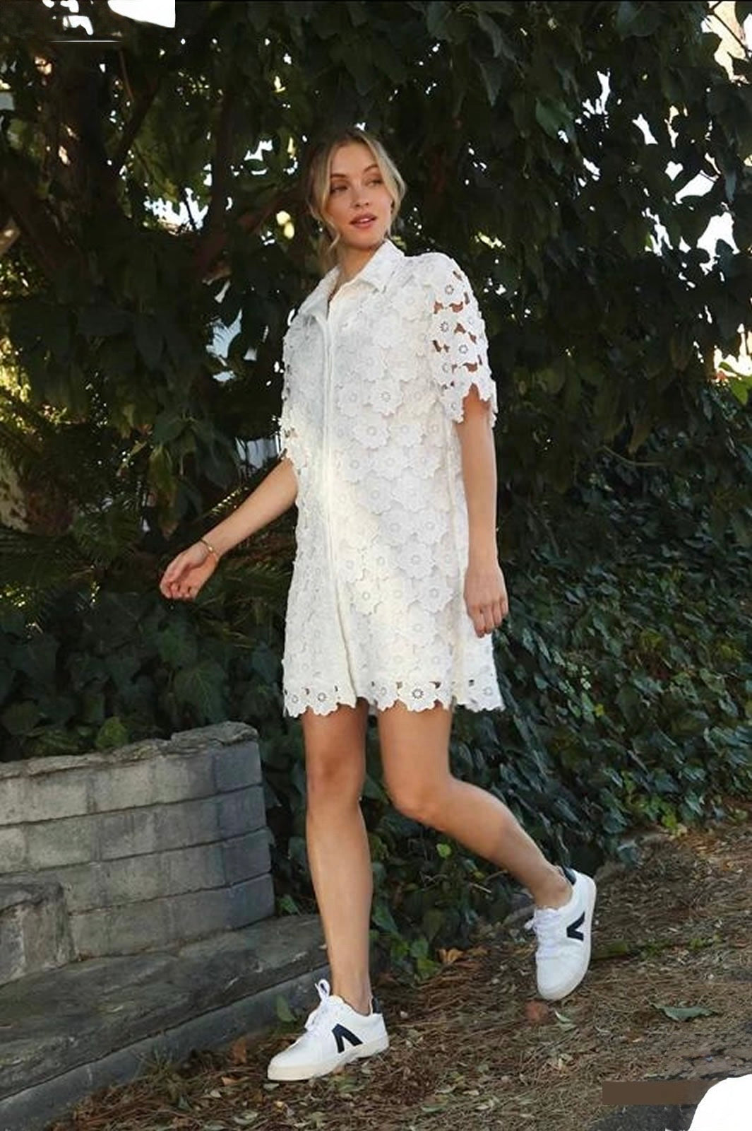 Vestido tipo camisa