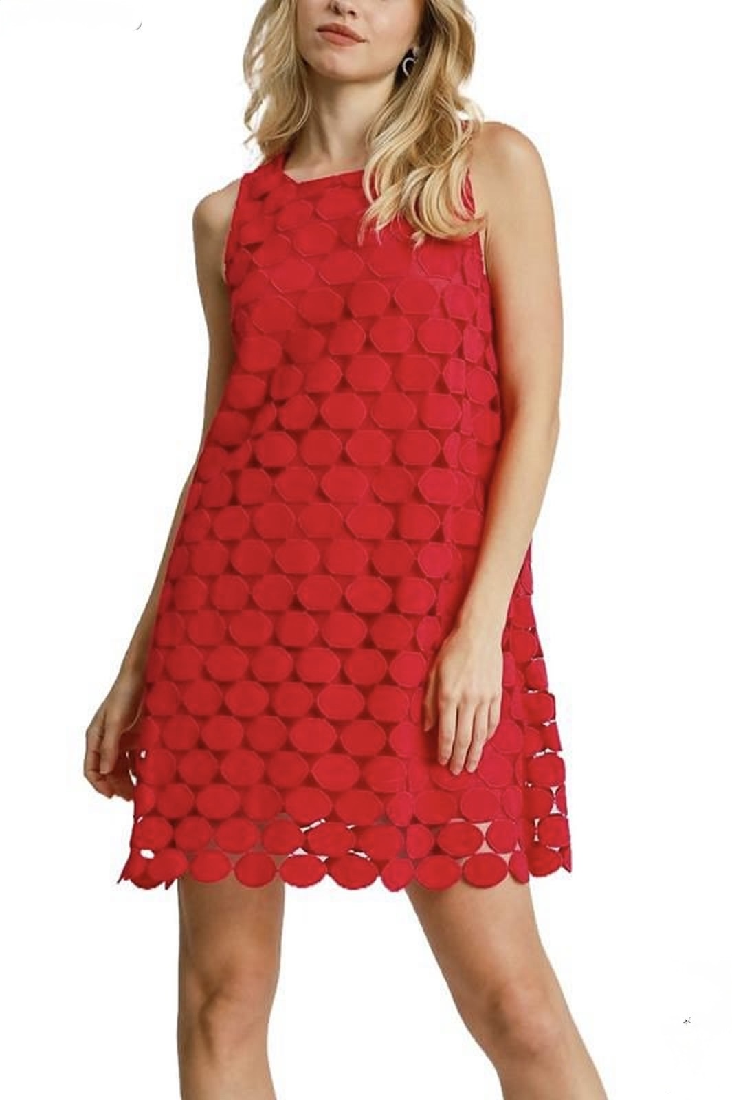 Vestido corto Circulos