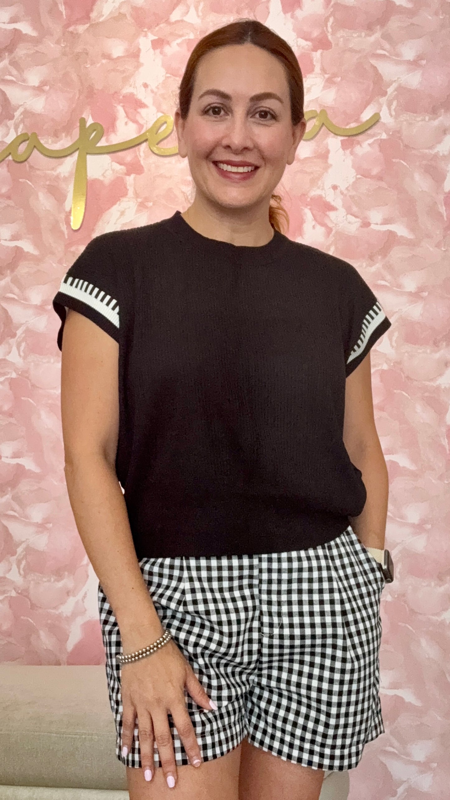 Blusa de punto piano