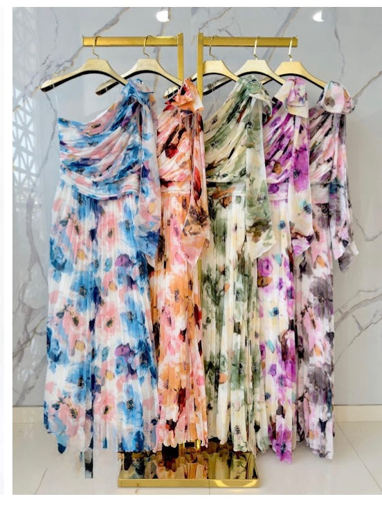 Vestido de un hombro