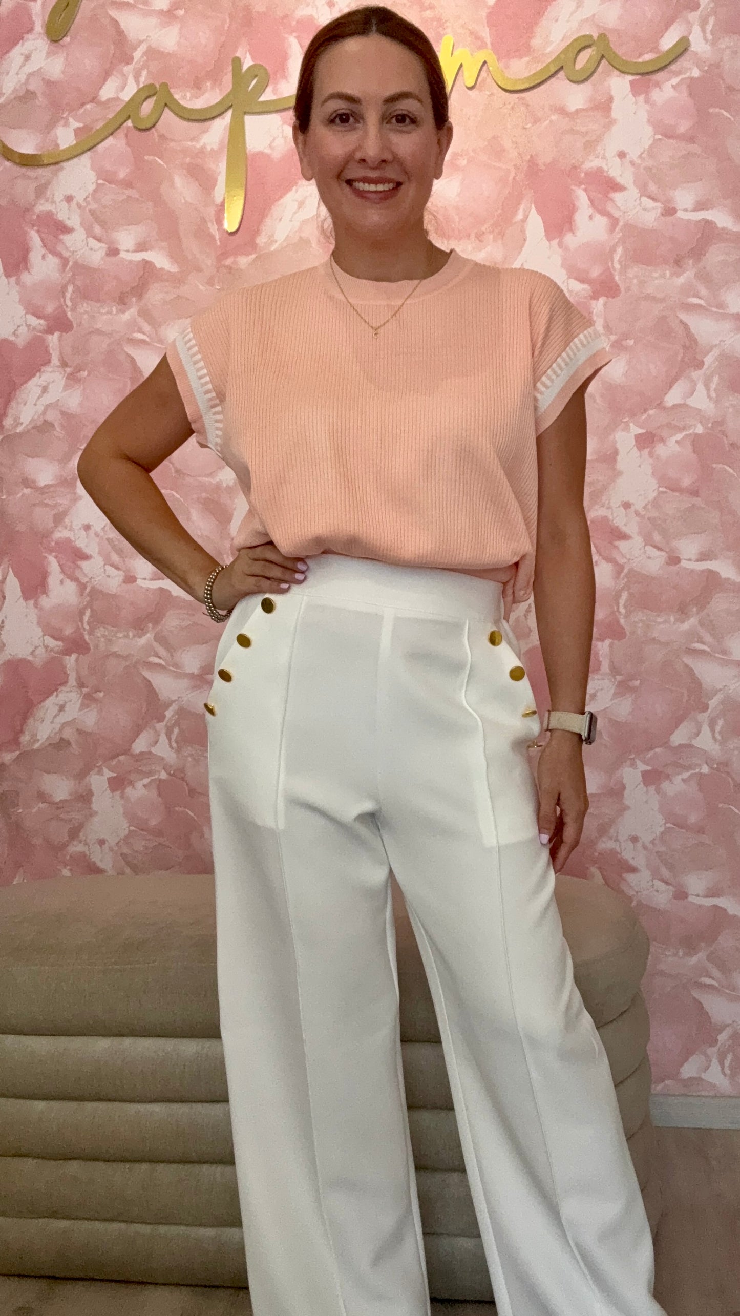 Blusa de punto piano