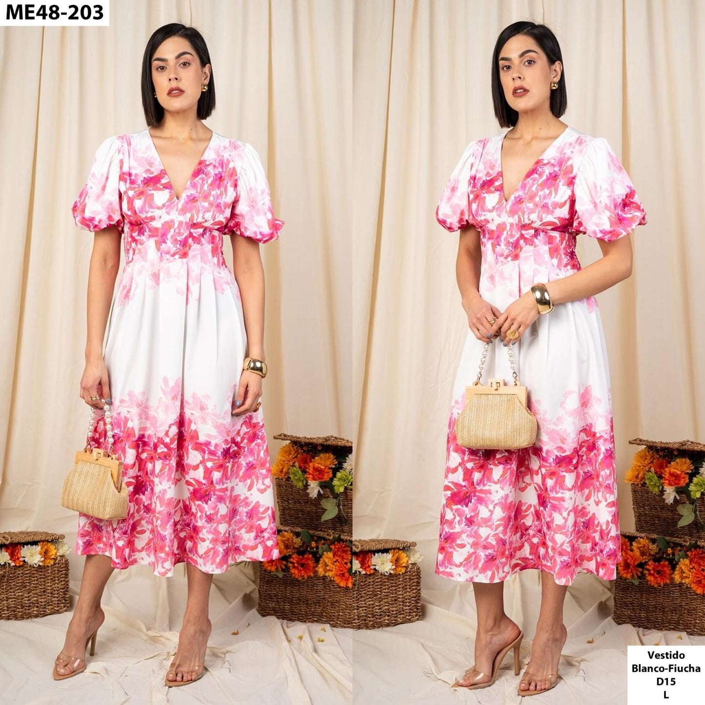 Vestido Rosado