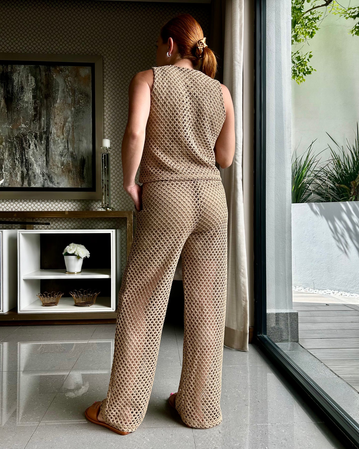 Set Crochet Camel