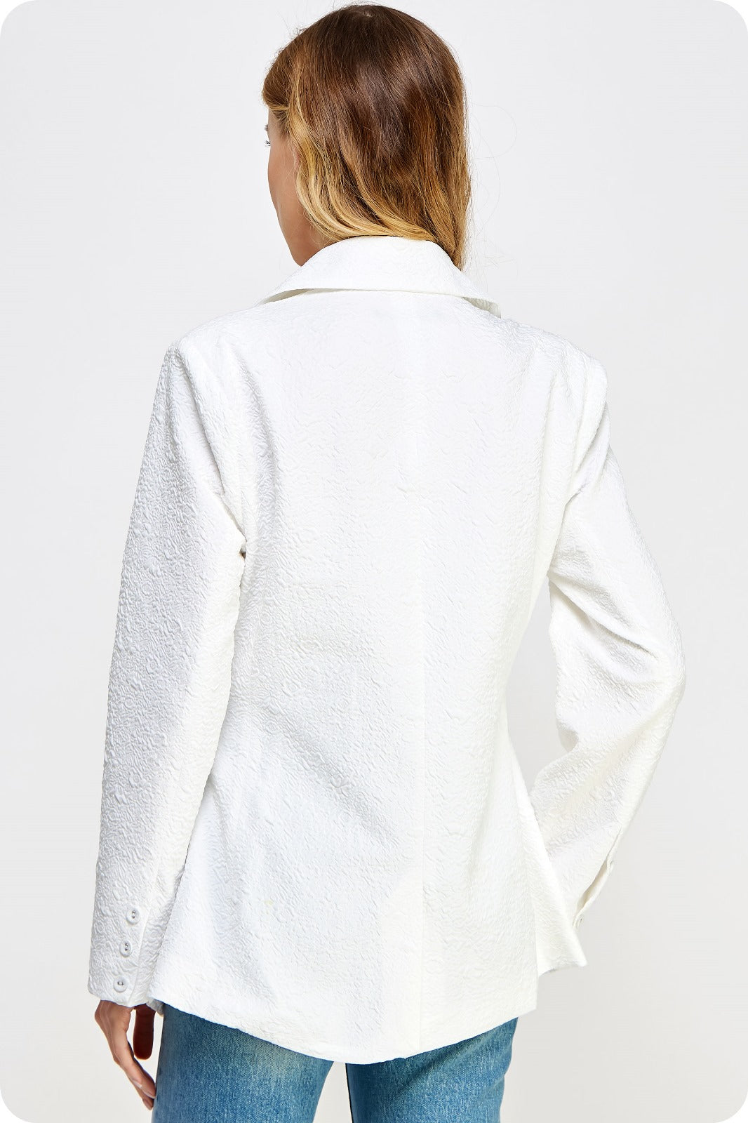 Saco Malena Blanco