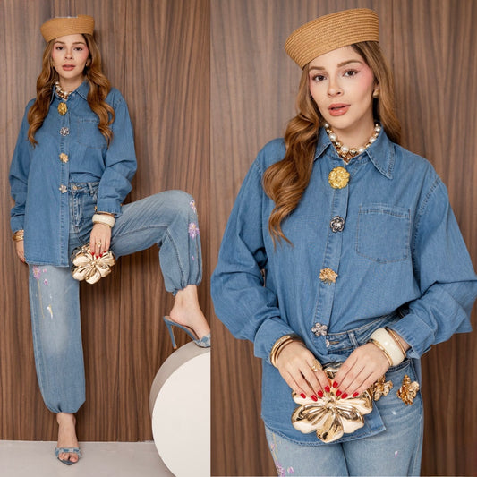 Camisa Denim
