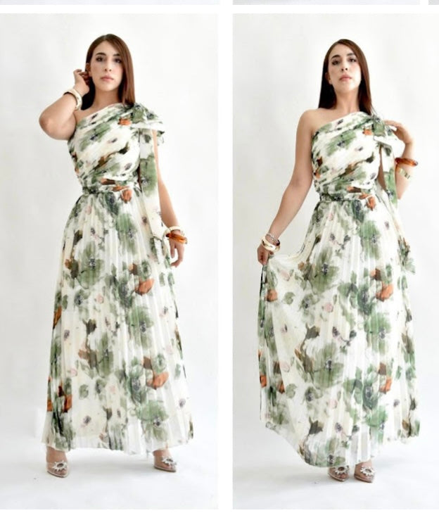 Vestido de un hombro