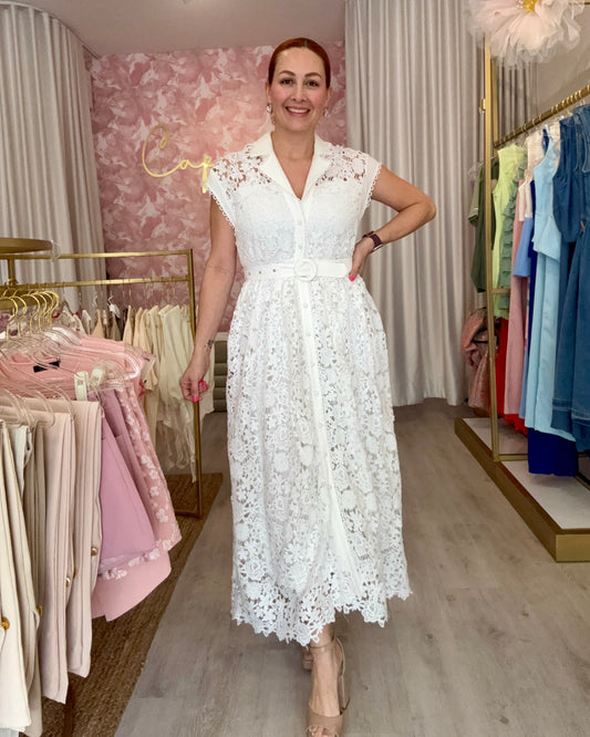 Vestido encaje cc