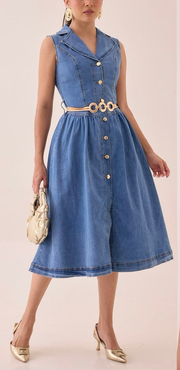 Vestido denim