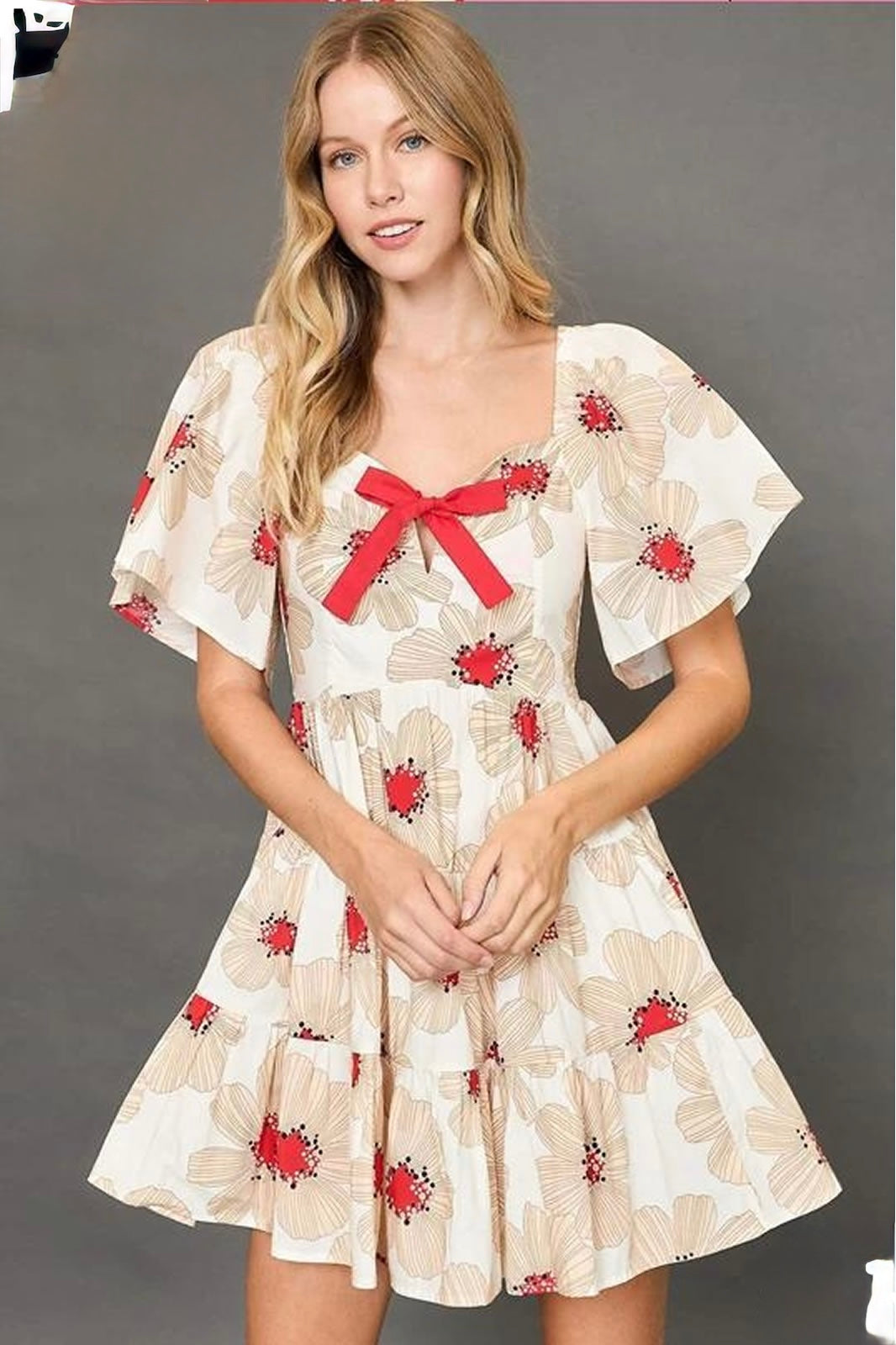 Vestido floreado