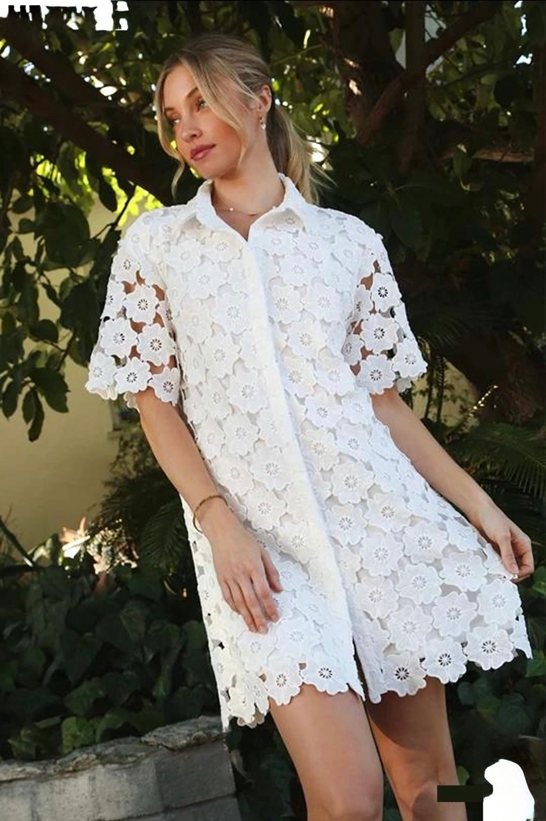 Vestido tipo camisa