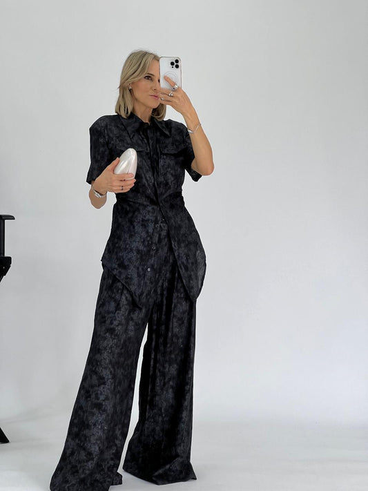 Set Jaspeado Camisa