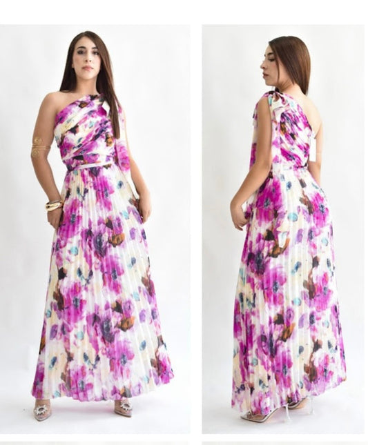 Vestido de un hombro