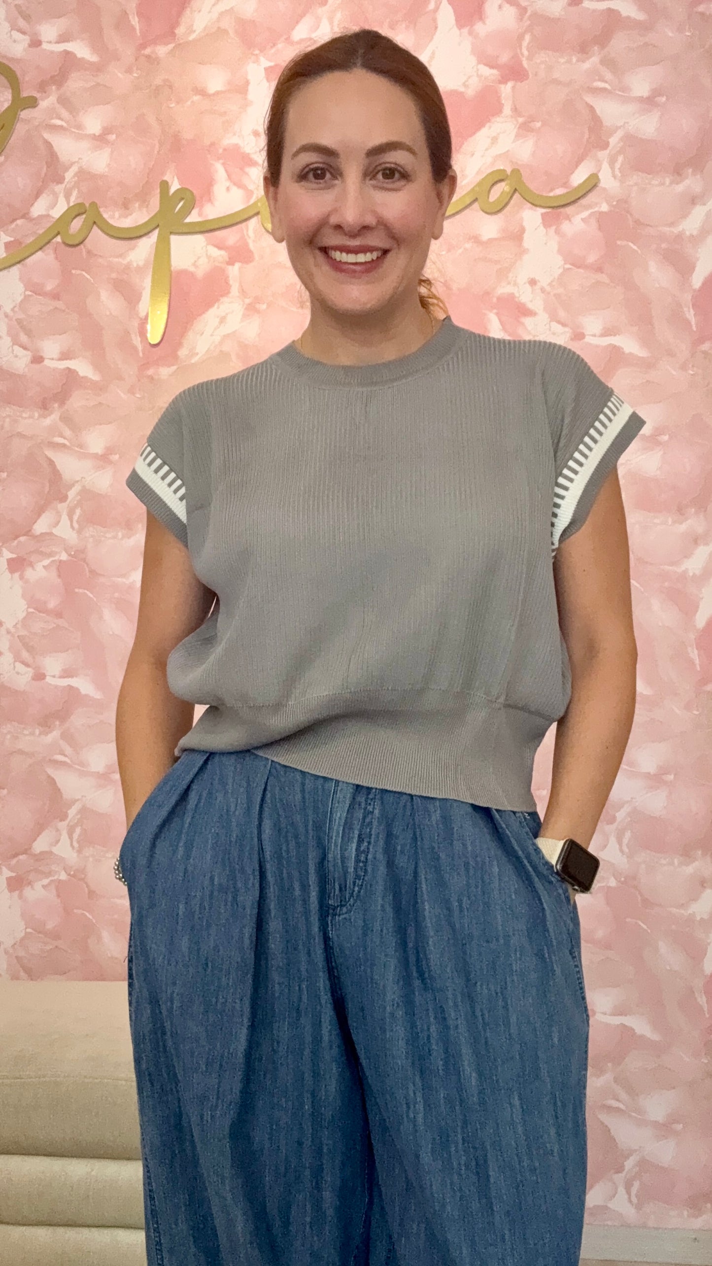 Blusa de punto piano