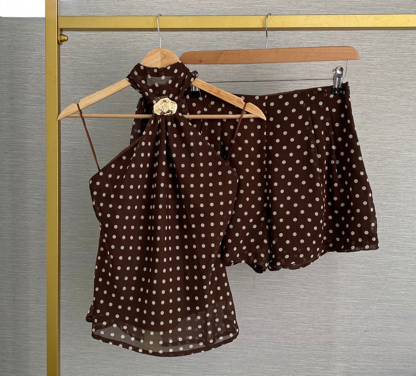 Conjunto polka dots