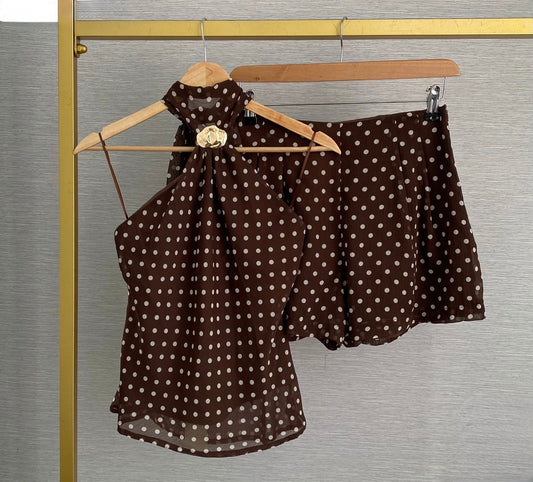 Conjunto polka dots