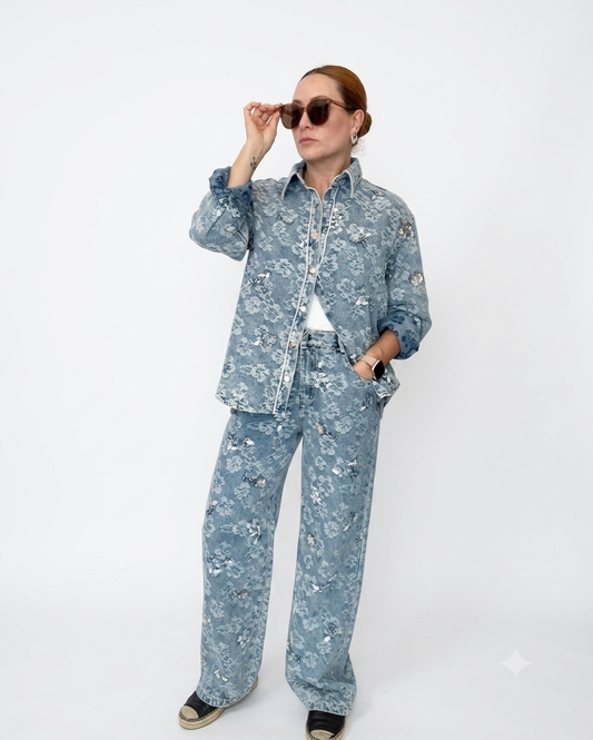 Denim 2P Set