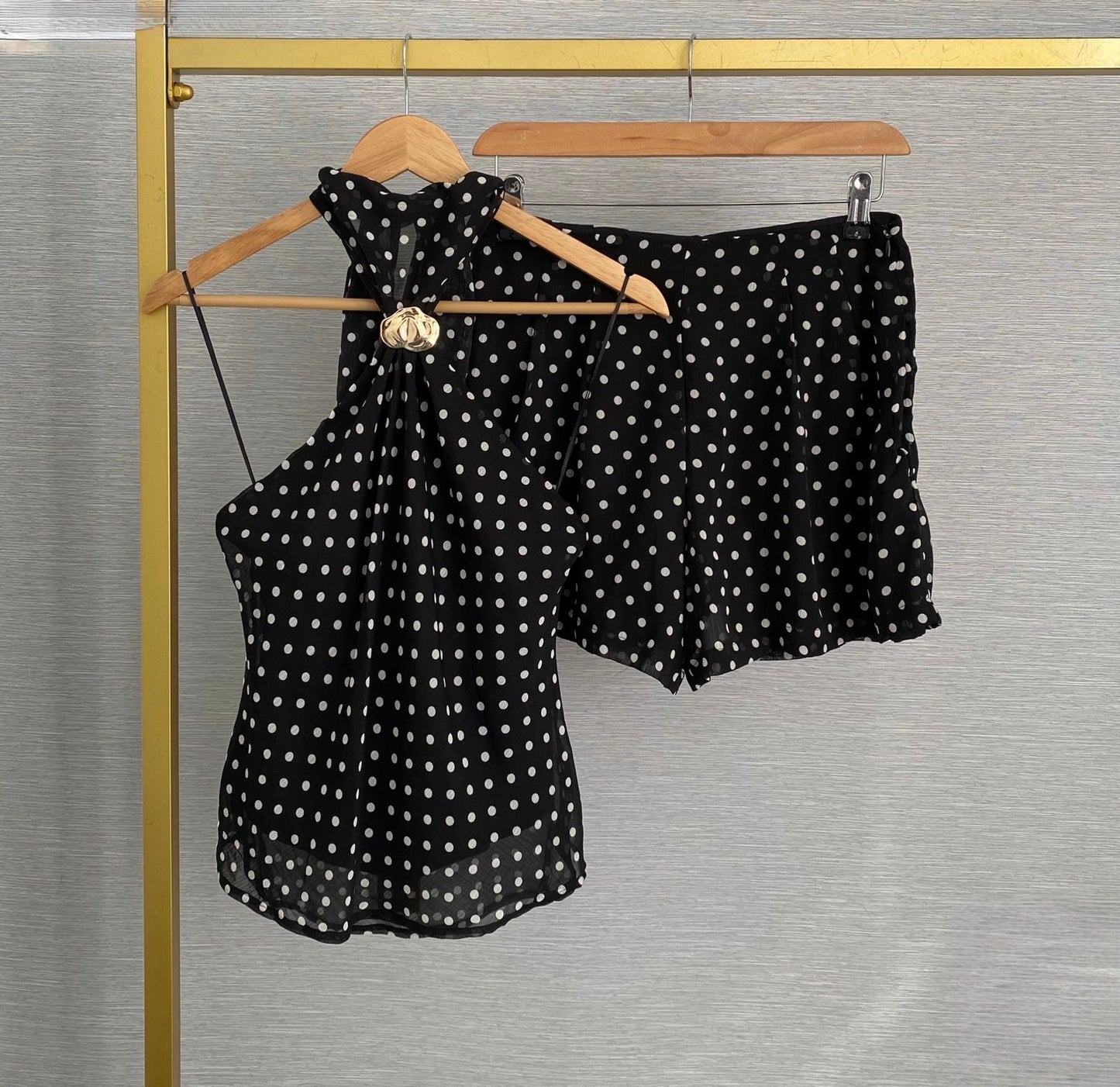 Conjunto polka dots